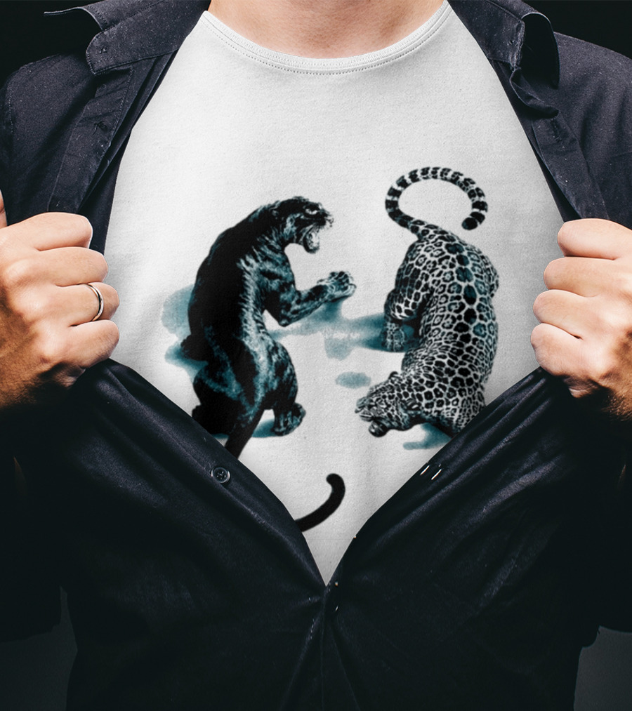 Panthers Vs Jaguars Big Cat Showdown T-Shirt