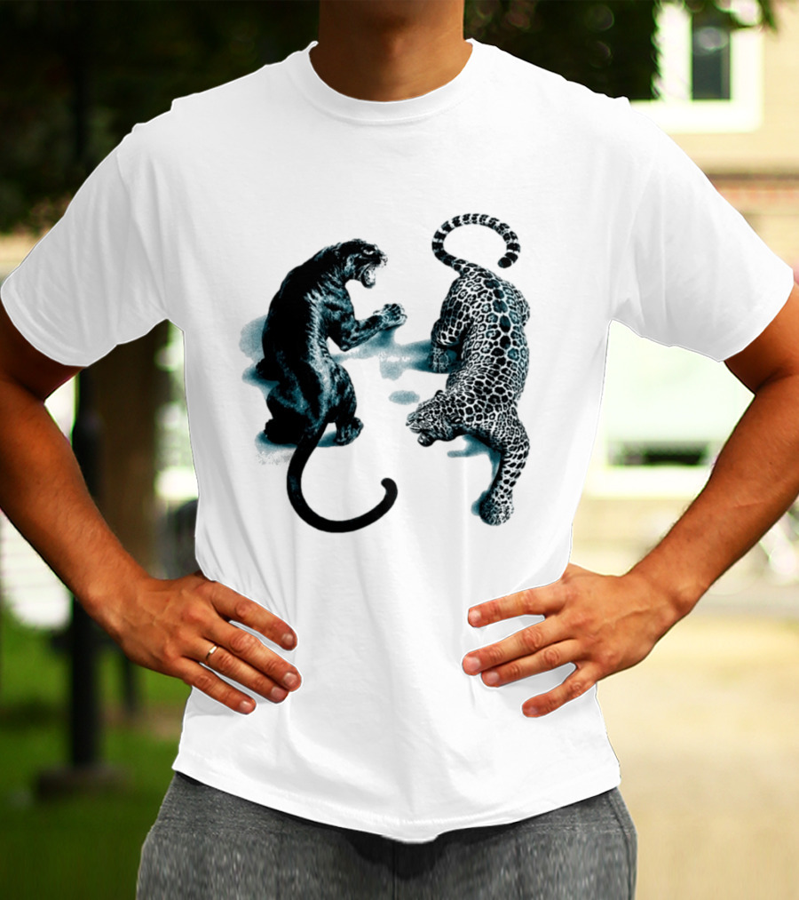 Panthers Vs Jaguars Big Cat Showdown T-Shirt
