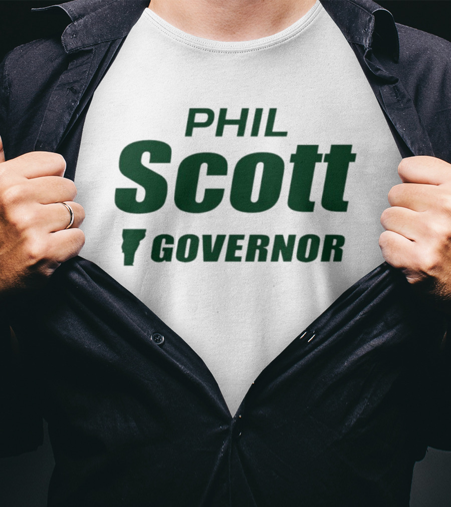 Phil Scott Governor Vermont T-Shirt