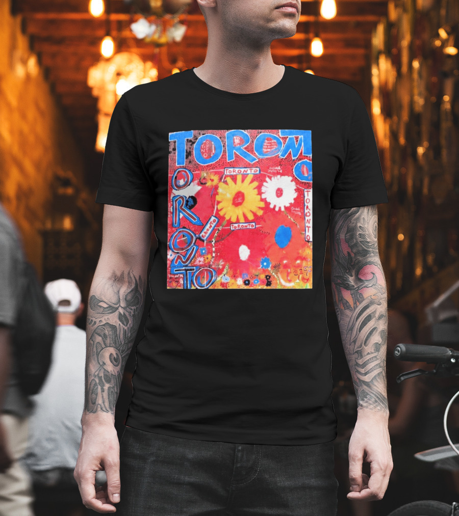 Dylan Cease Ago X Cease Eve Toronto Vibrant Floral T-Shirt