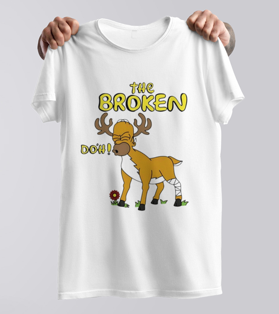 The Broken Doh Deer Homer Simpson The Simpsons T-Shirt