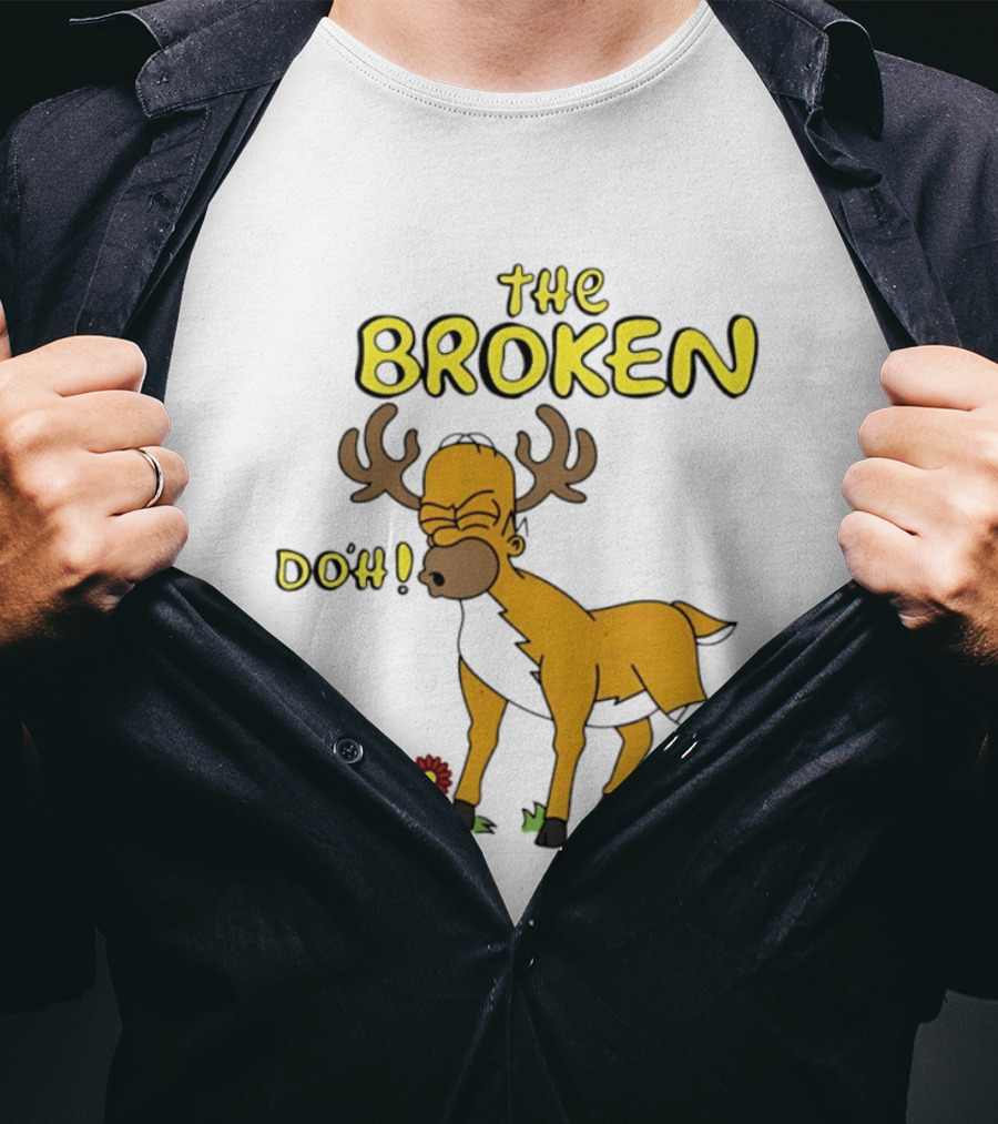 The Broken Doh Deer Homer Simpson The Simpsons T-Shirt