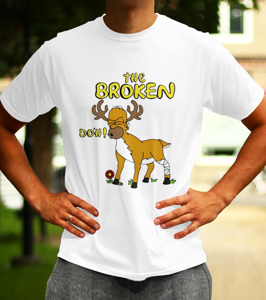 The Broken Doh Deer Homer Simpson The Simpsons T-Shirt