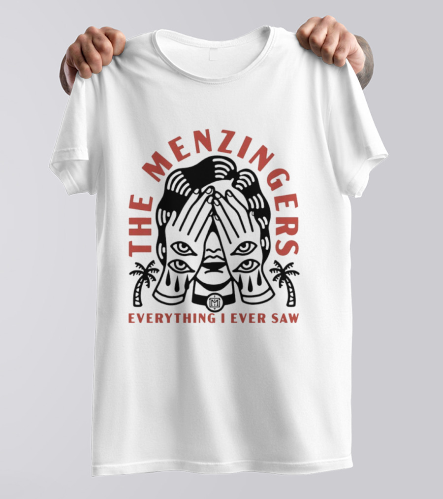 The Menzingers Everything I Ever Saw Indie Rock Face Palms T-Shirt