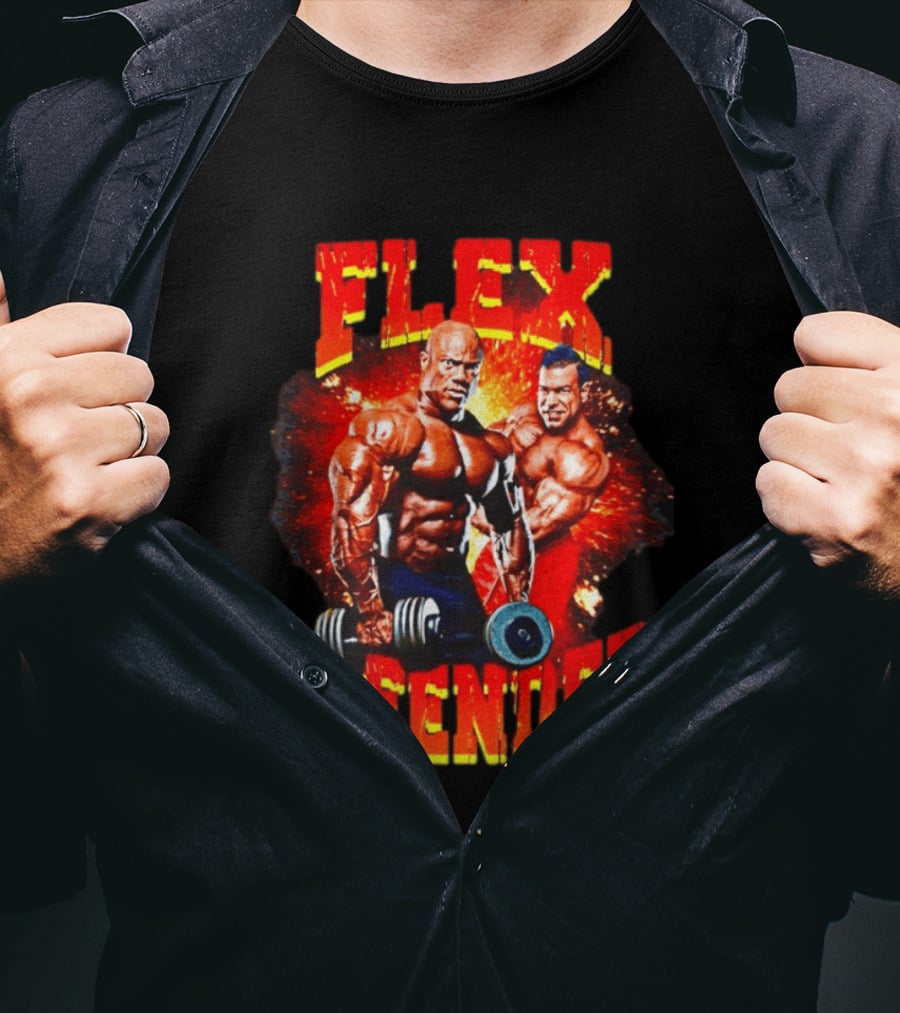 Flex Offender Bodybuilders With Dumbbells Explosion T-Shirt