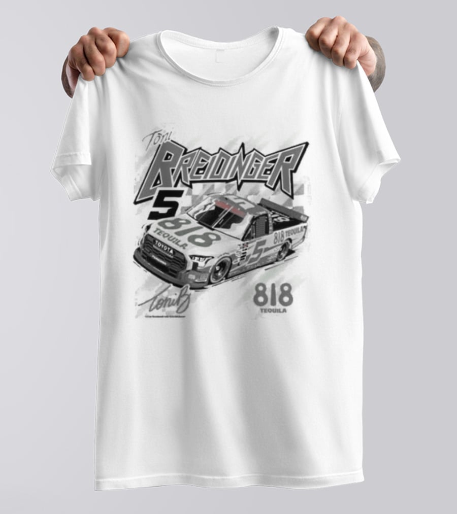 Toni Breidinger 818 Tequila Racing 55 NASCAR Car T-Shirt