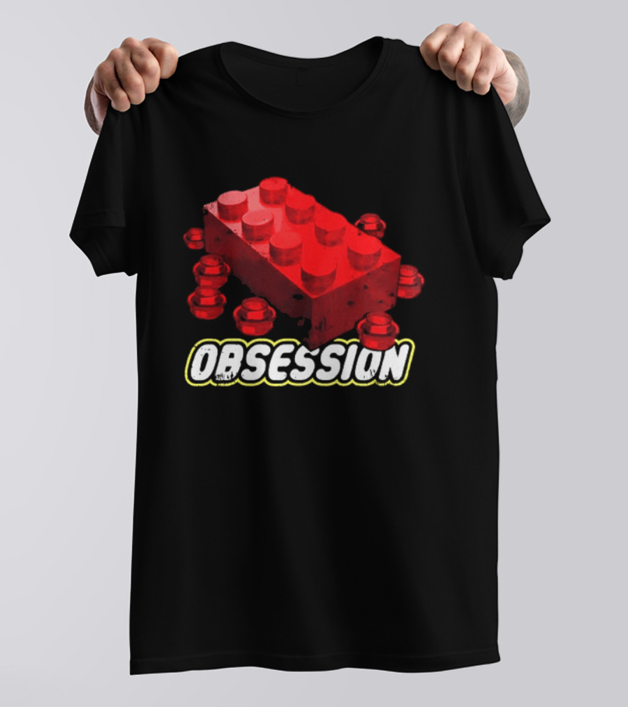 Obsession Red Building Block Toy T-Shirt