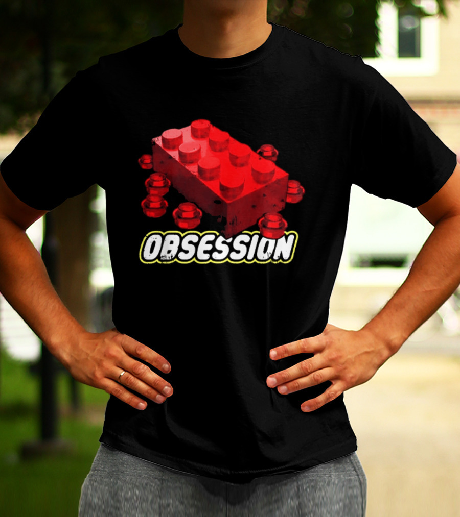 Obsession Red Building Block Toy T-Shirt