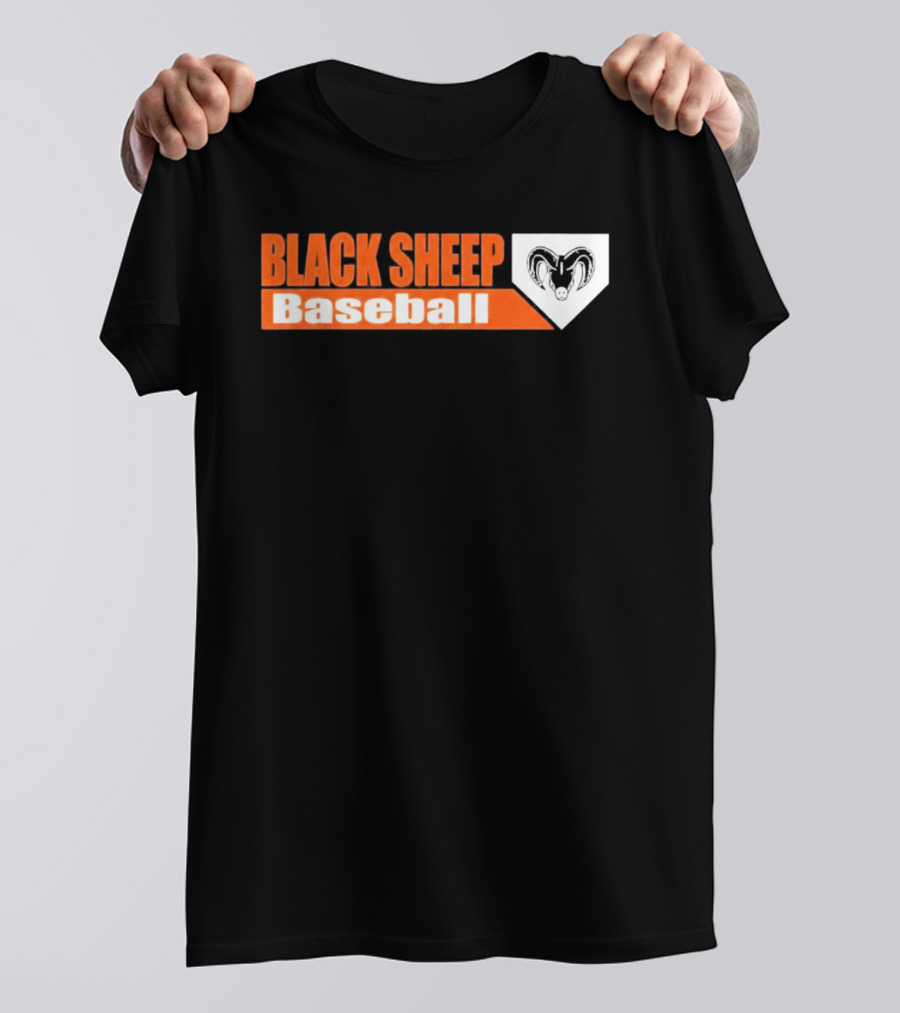 Dee Strange Gordon Black Sheep Baseball Ram T-Shirt