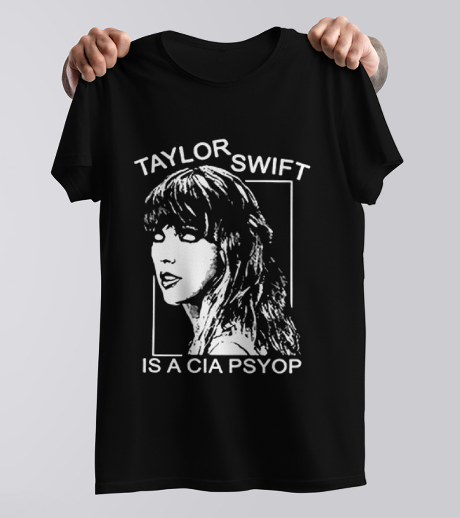 Kirk Hammett Wearing Taylor Swift Is A CIA Psyop T-Shirt