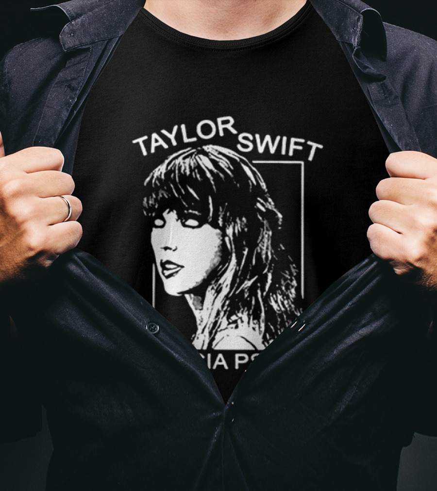 Kirk Hammett Wearing Taylor Swift Is A CIA Psyop T-Shirt