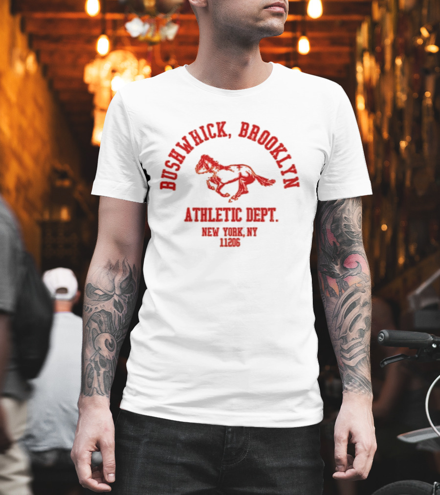 Bushwick Brooklyn Athletic Dept New York NYC 1866 T-Shirt