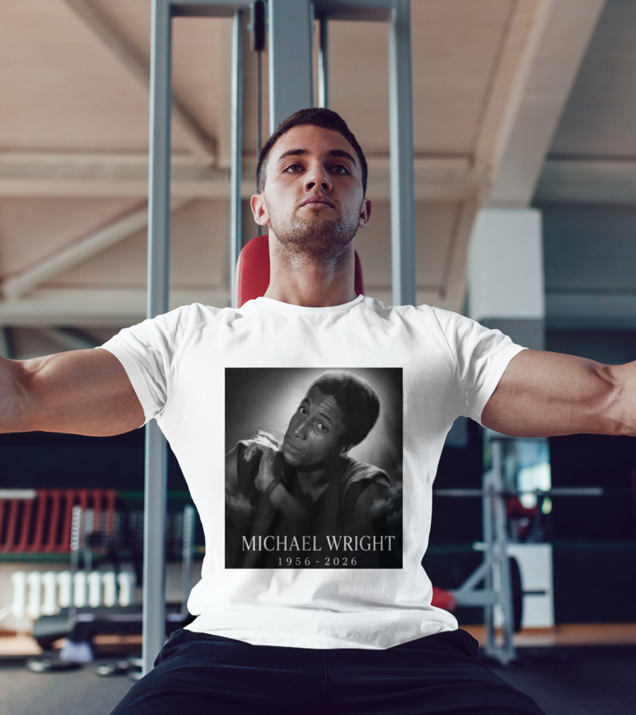 Michael Wright 1956 2026 Memoriam T-Shirt