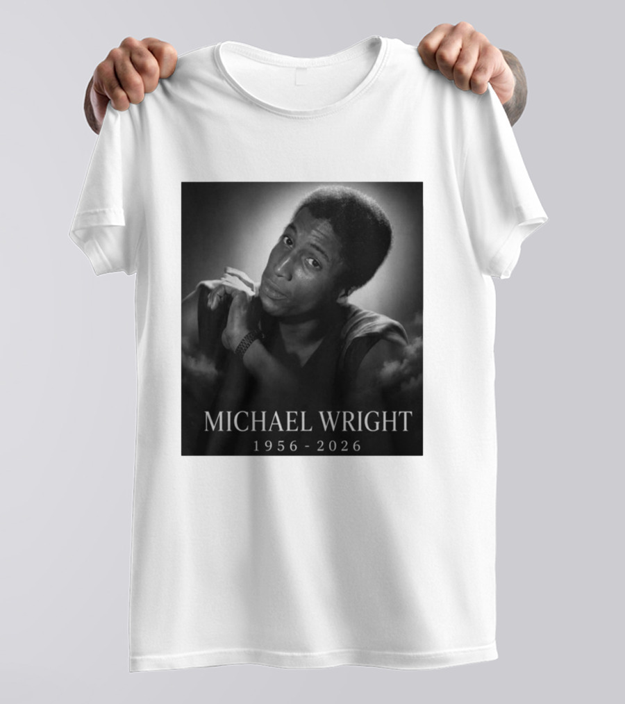 Michael Wright 1956 2026 Memoriam T-Shirt