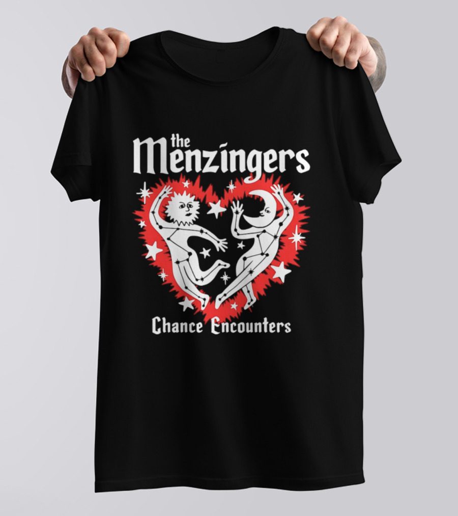 The Menzingers Chance Encounters Heart Starburst Indie Rock T-Shirt