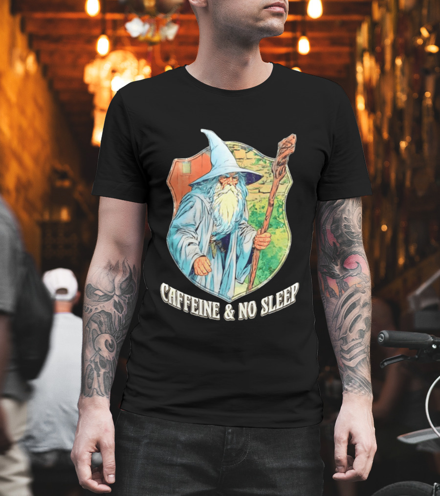 Wizard Caffeine & No Sleep T-Shirt