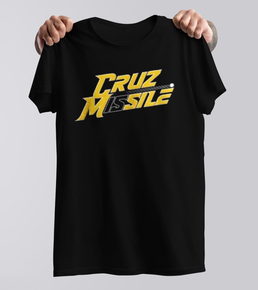 Oneil Cruz Pittsburgh Pirates Cruz Missile T-Shirt