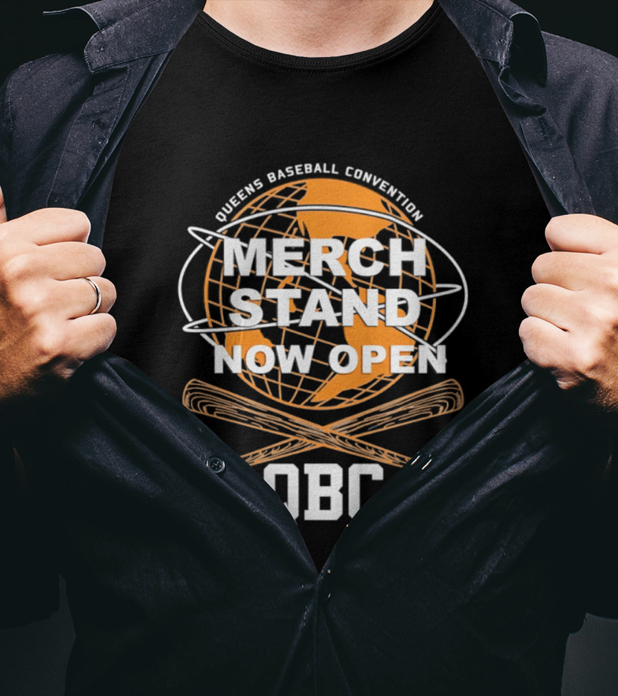 Queens Baseball Convention Merch Stand Now Open QBC T-Shirt