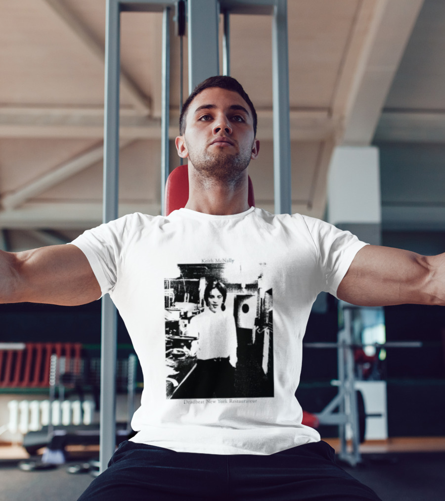 Keith McNally Dead Beat New York Restaurateur Black And White T-Shirt