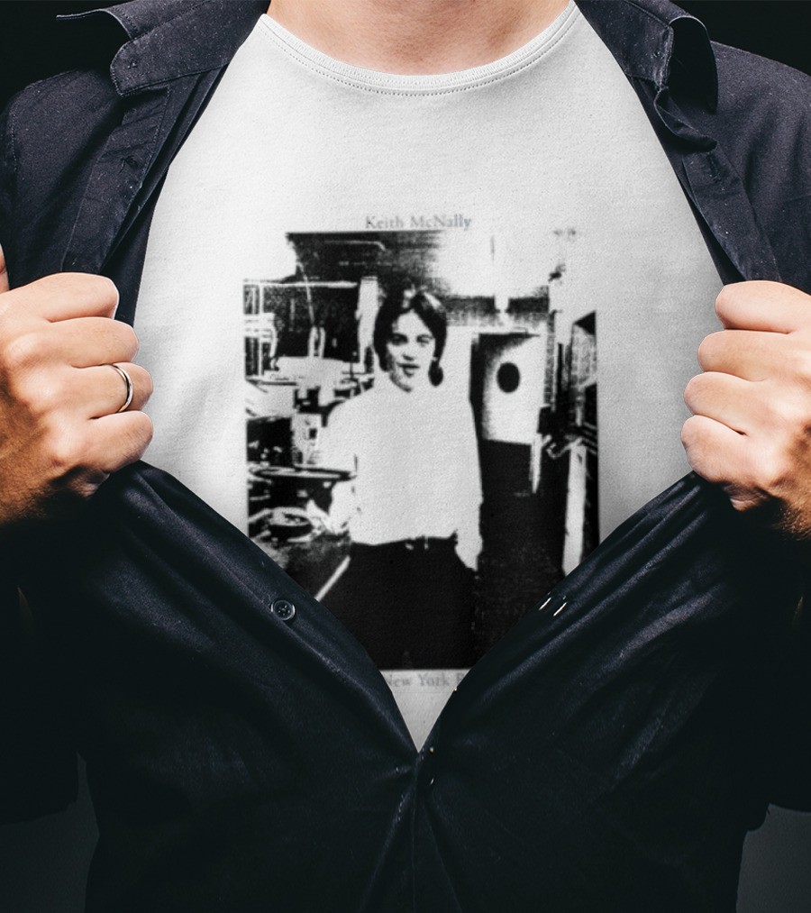 Keith McNally Dead Beat New York Restaurateur Black And White T-Shirt