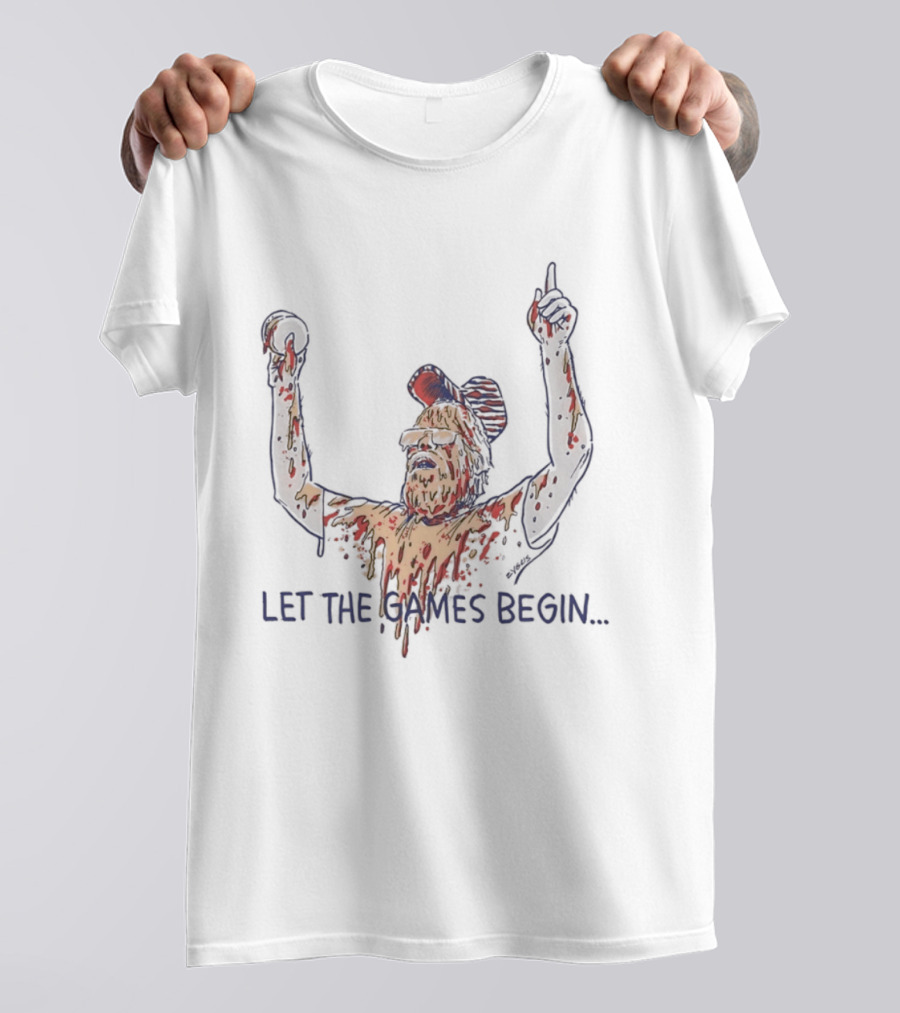 Let The Games Begin Buffalo Bills Football Fan Celebration T-Shirt