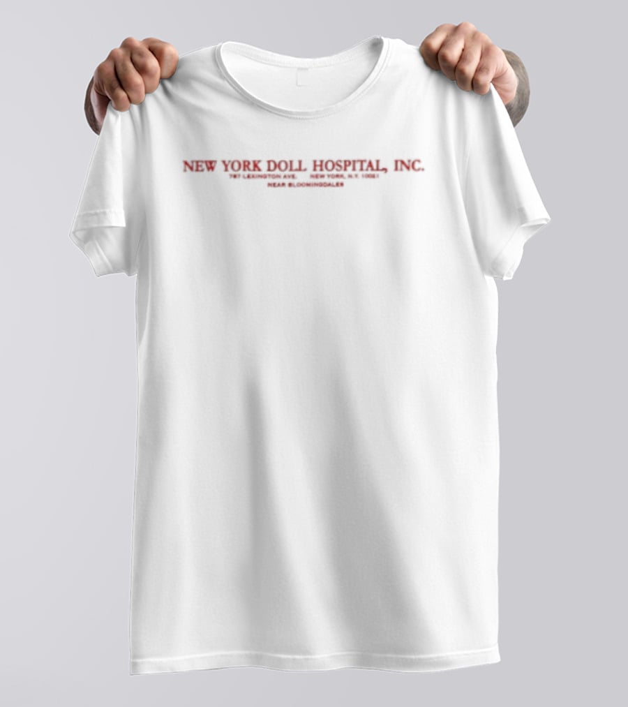 NY Doll Hospital Inc 787 Lexington Ave Bloomingdales T-Shirt