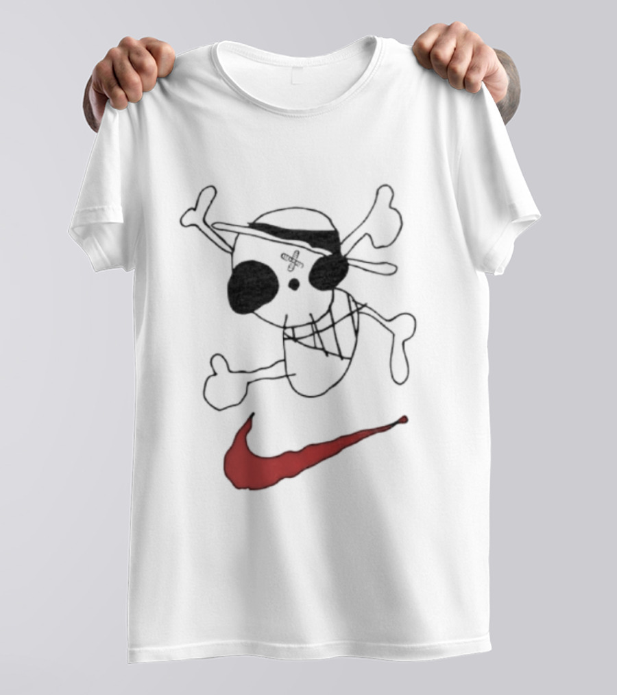 One Piece Luffy Iwara Jolly Roger 2026 Nike T-Shirt