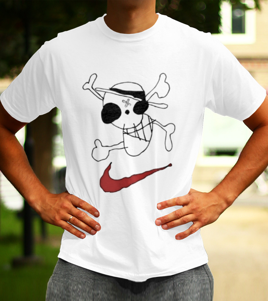 One Piece Luffy Iwara Jolly Roger 2026 Nike T-Shirt