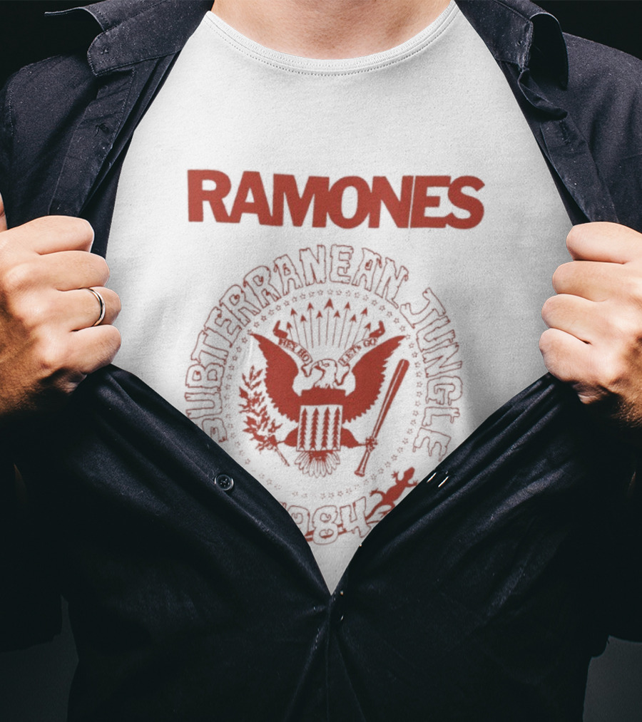 Ramones Subterranean Jungle 1984 Hey Ho Let's Go T-Shirt