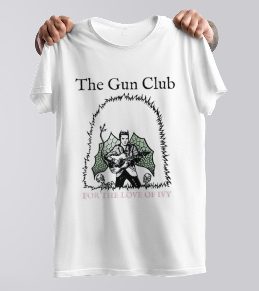 The Gun Club For The Love Of Ivy Bat Wings Jeffrey Lee Pierce T-Shirt