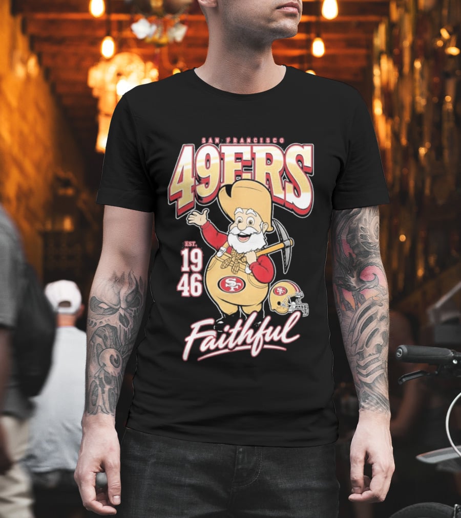San Francisco 49ers Stinky Pete Faithful Est 1946 T-Shirt