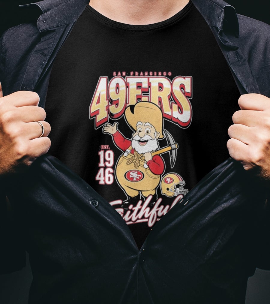 San Francisco 49ers Stinky Pete Faithful Est 1946 T-Shirt