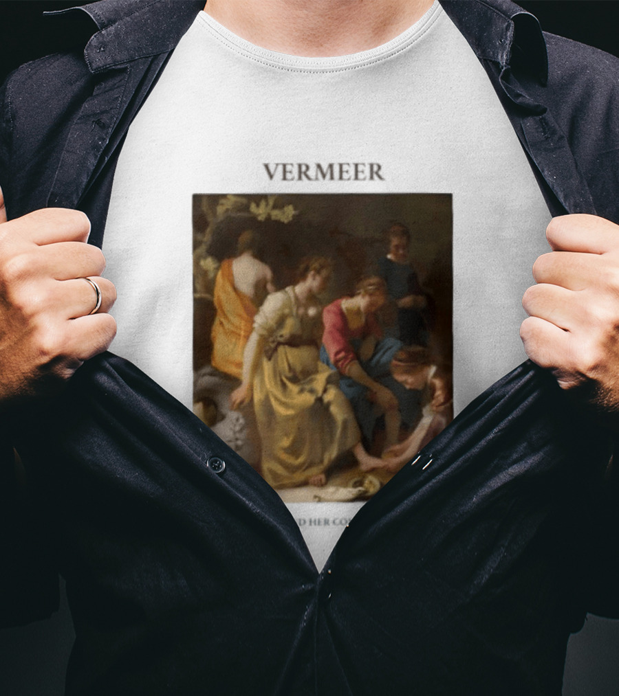 Vermeer Diana And Her Companions 1655 Gogh Company T-Shirt