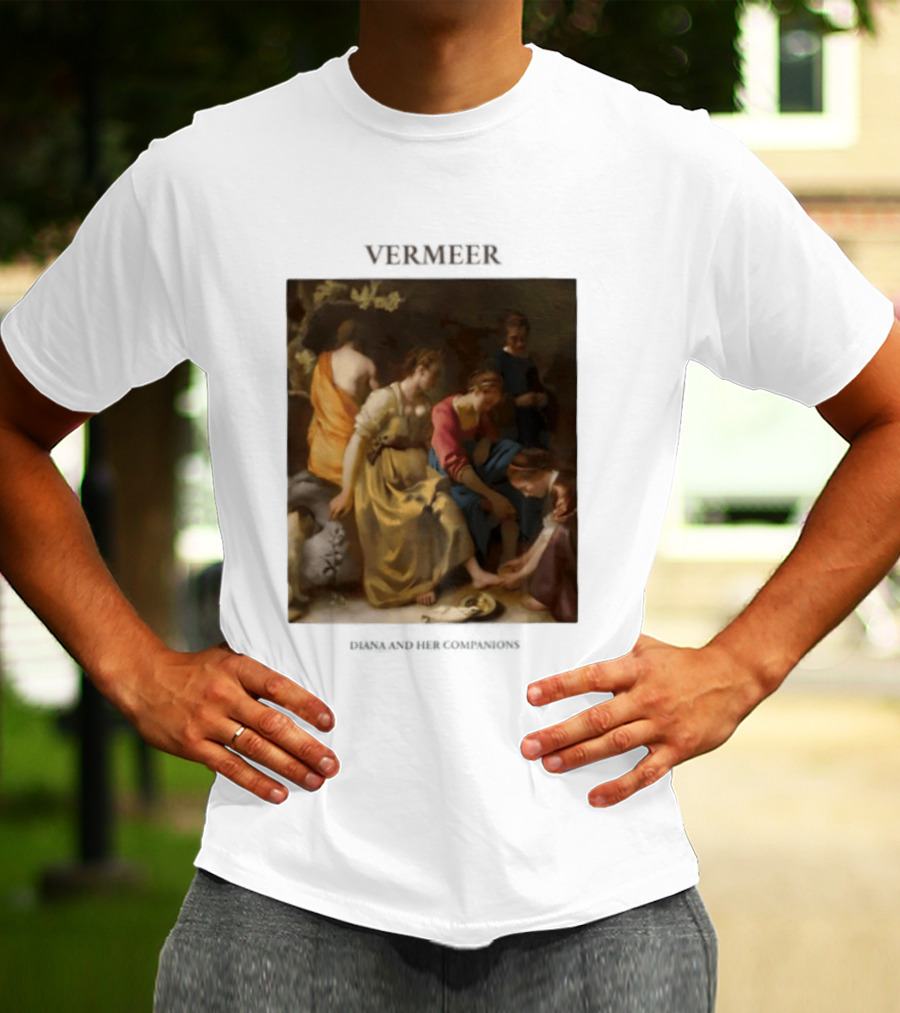Vermeer Diana And Her Companions 1655 Gogh Company T-Shirt