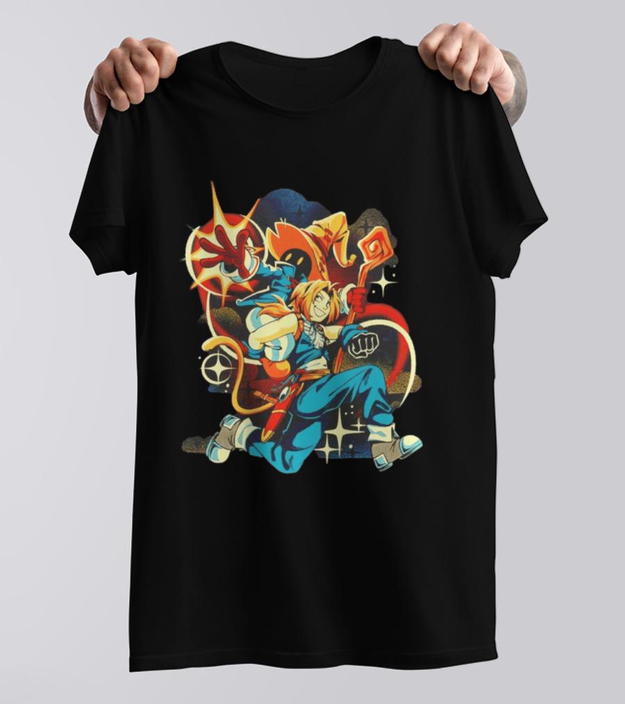 Final Fantasy I Will Always Carry You With Me Vivi Ornitier And Zidane Tribal T-Shirt