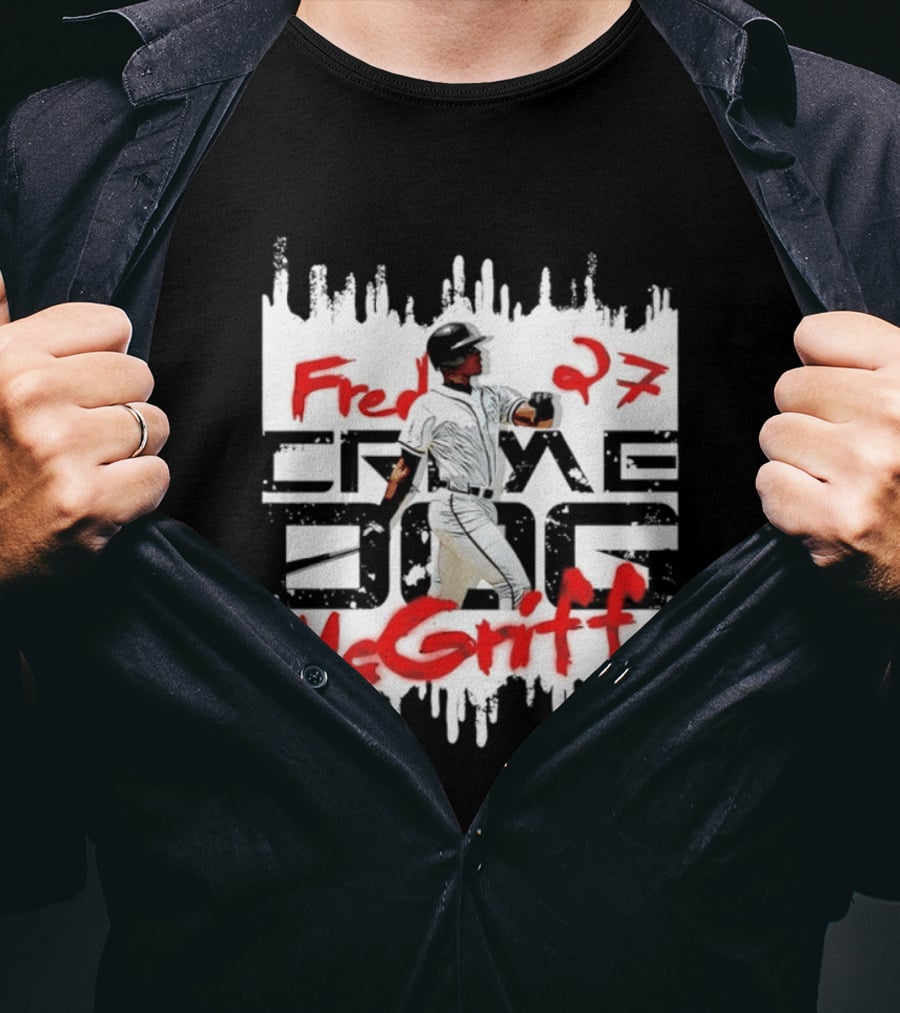 Fred McGriff 27 Atlanta Braves Baseball Player T-Shirt