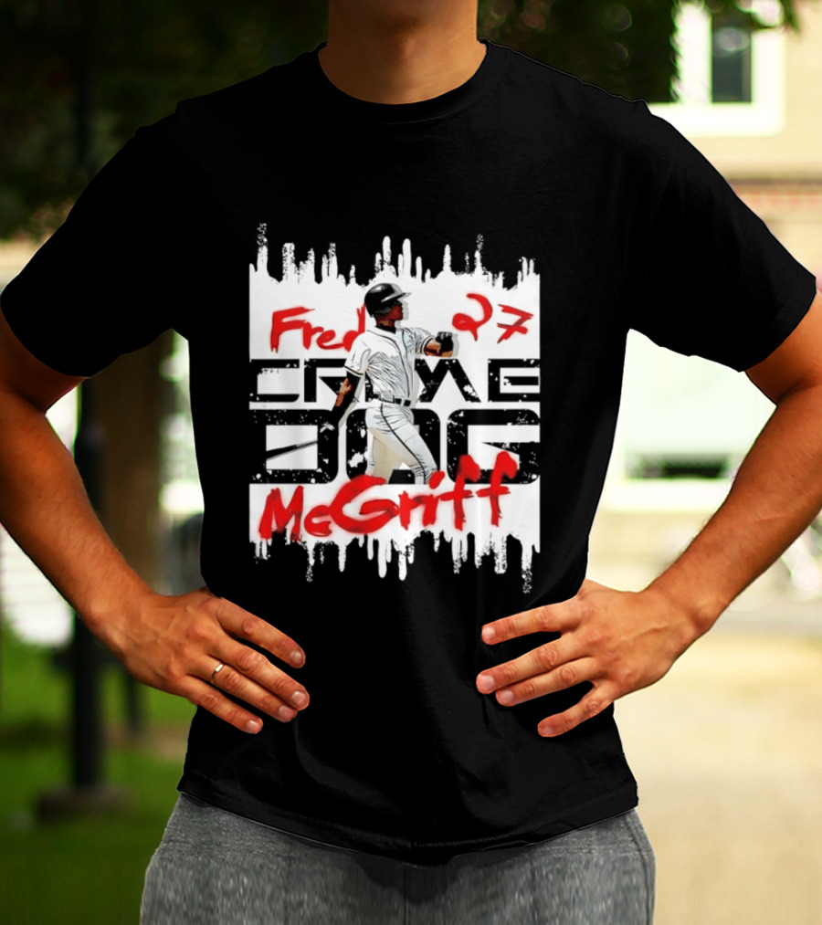 Fred McGriff 27 Atlanta Braves Baseball Player T-Shirt