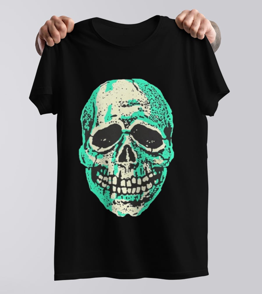 Halloween Trio Skull Spooky Gothic T-Shirt
