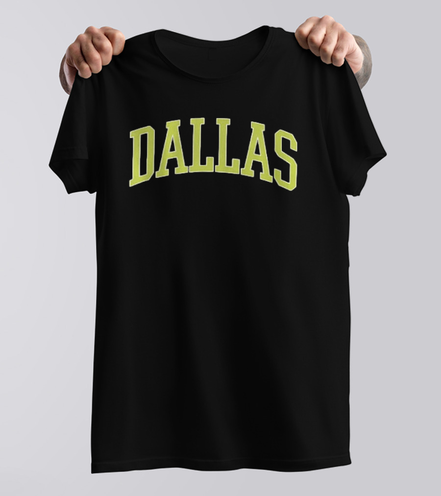 Jessica Shepard 32 Dallas Wings 2026 WNBA Shirsey Name And Number 2 Sided Dallas Arch T-Shirt