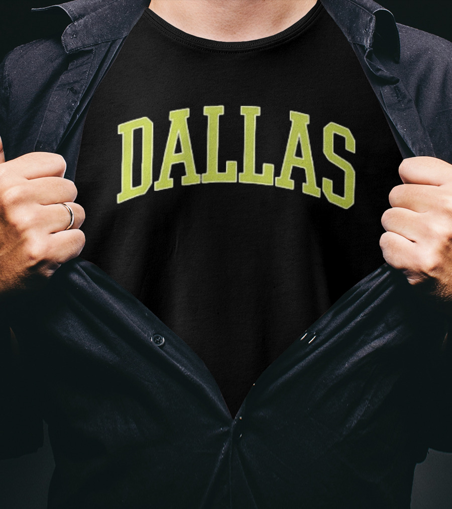 Jessica Shepard 32 Dallas Wings 2026 WNBA Shirsey Name And Number 2 Sided Dallas Arch T-Shirt