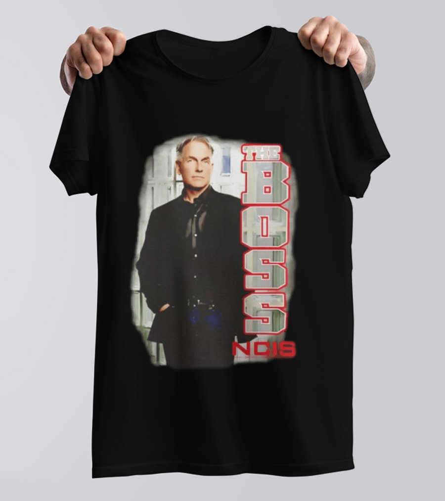 Mark Harmon The Boss NCIS Leroy Jethro Gibbs T-Shirt