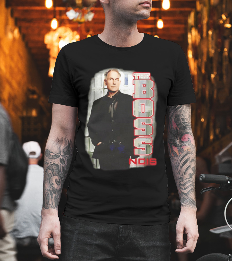 Mark Harmon The Boss NCIS Leroy Jethro Gibbs T-Shirt