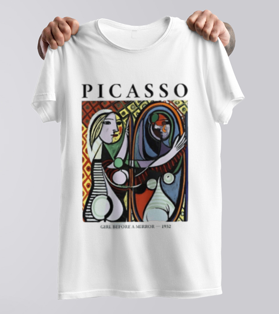 Pablo Picasso Girl Before A Mirror Painting T-Shirt