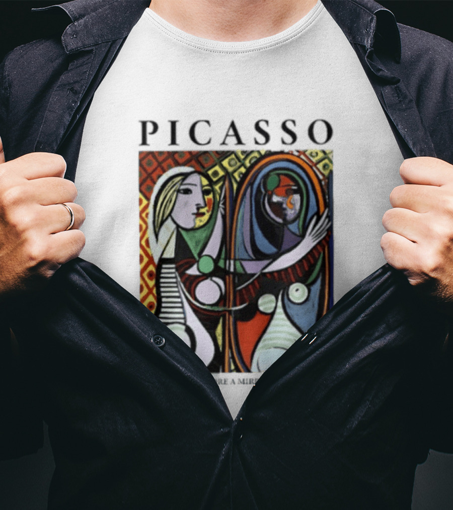 Pablo Picasso Girl Before A Mirror Painting T-Shirt