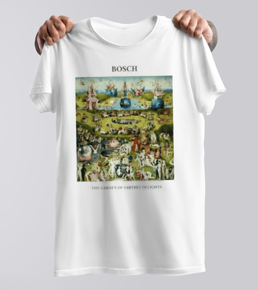 Bosch The Garden Of Earthly Delights Painting T-Shirt