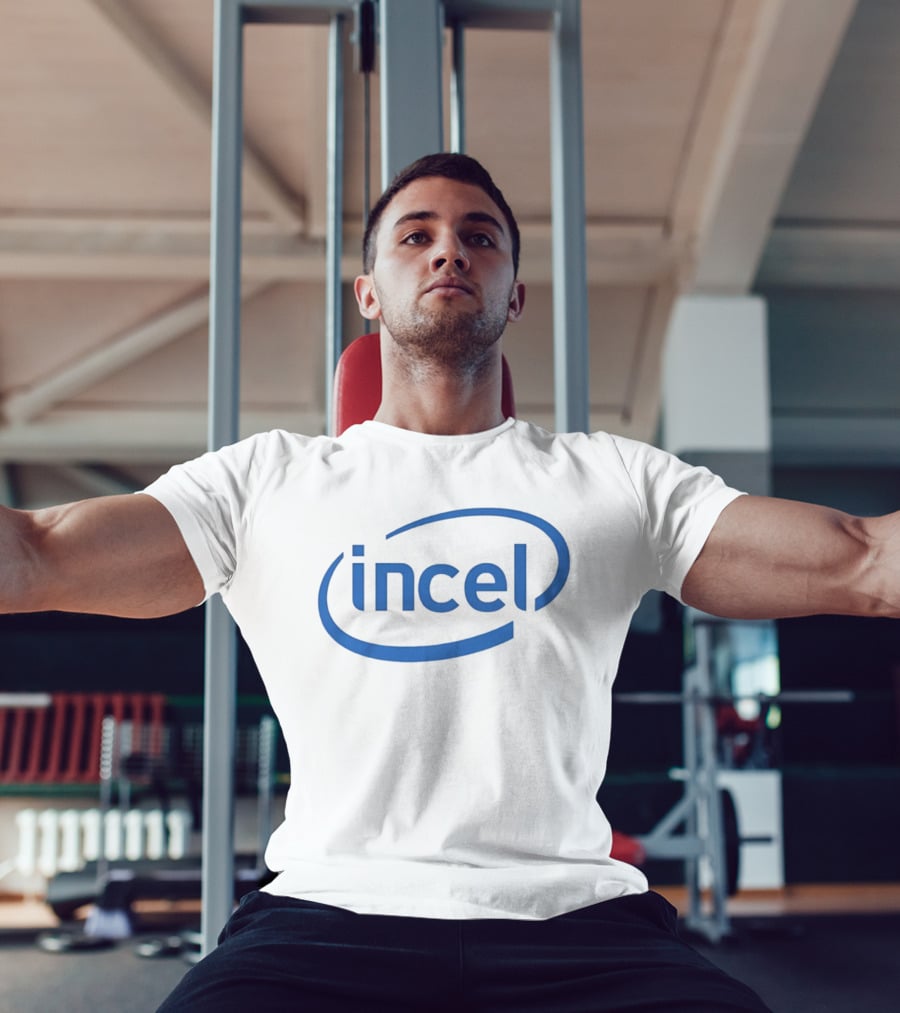 Incel Intel Logo Spoof T-Shirt