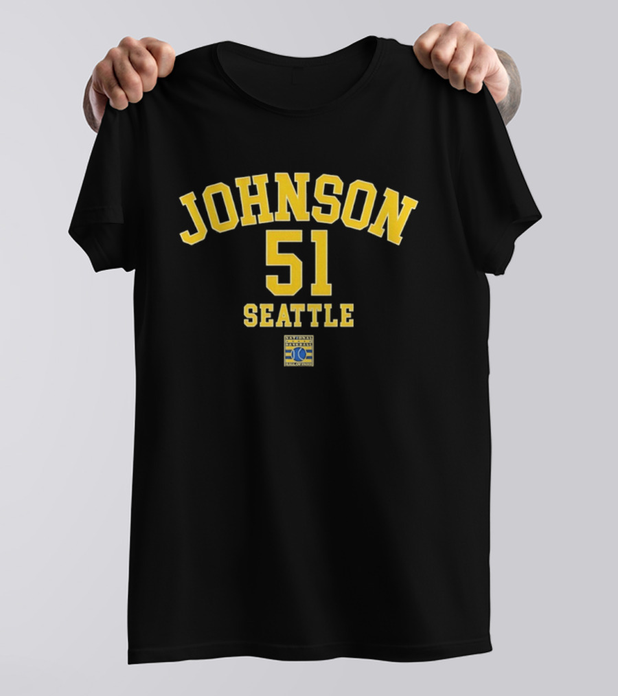 Seattle Mariners Randy Johnson 51 Seattle Baseball T-Shirt