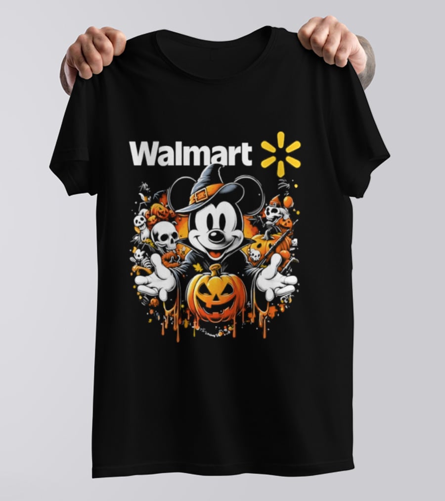 Walmart Mickey Mouse Halloween Pumpkin Magic 2026 T-Shirt