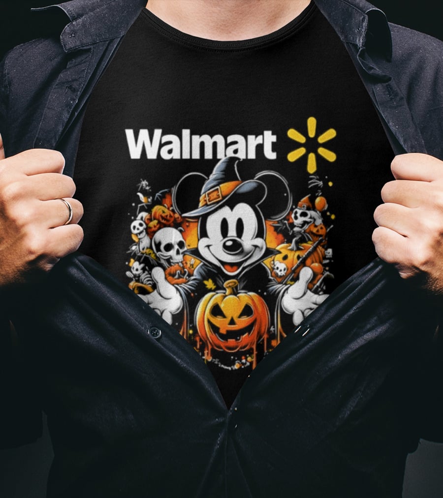 Walmart Mickey Mouse Halloween Pumpkin Magic 2026 T-Shirt