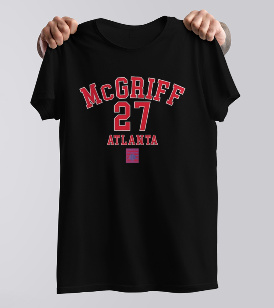Fred McGriff 27 Atlanta Braves October's Finest T-Shirt